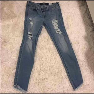 Hollister light blue jeans
